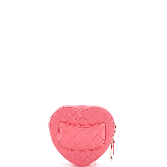 Chanel CC in Love Heart Bag Quilted Lambskin - Picture 3 of 5